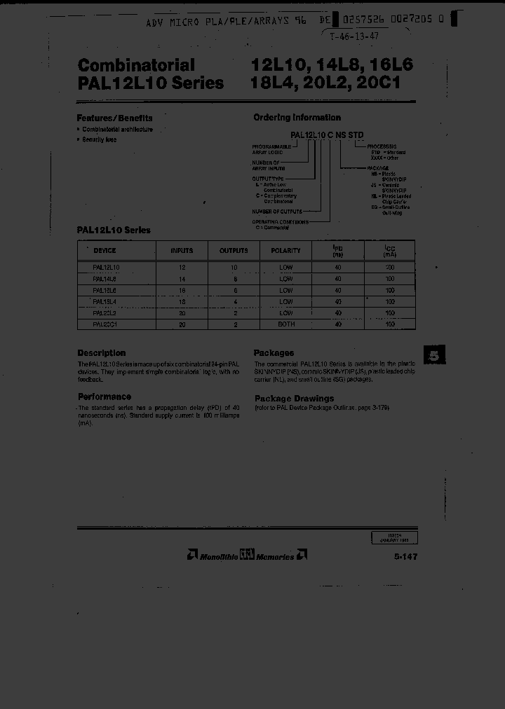 PAL12L10_1984632.PDF Datasheet