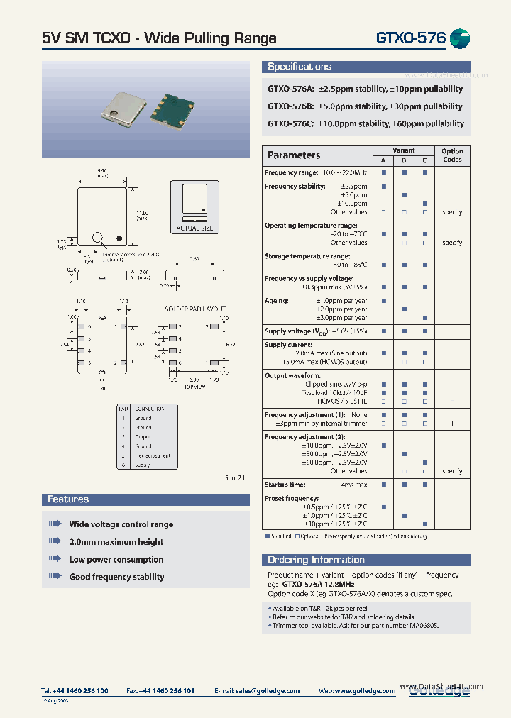GTXO-576_1987706.PDF Datasheet