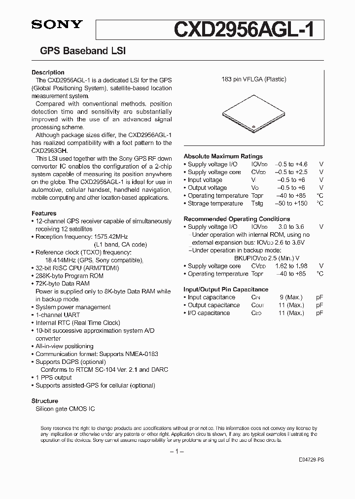 CXD2956AGL-1_1996135.PDF Datasheet