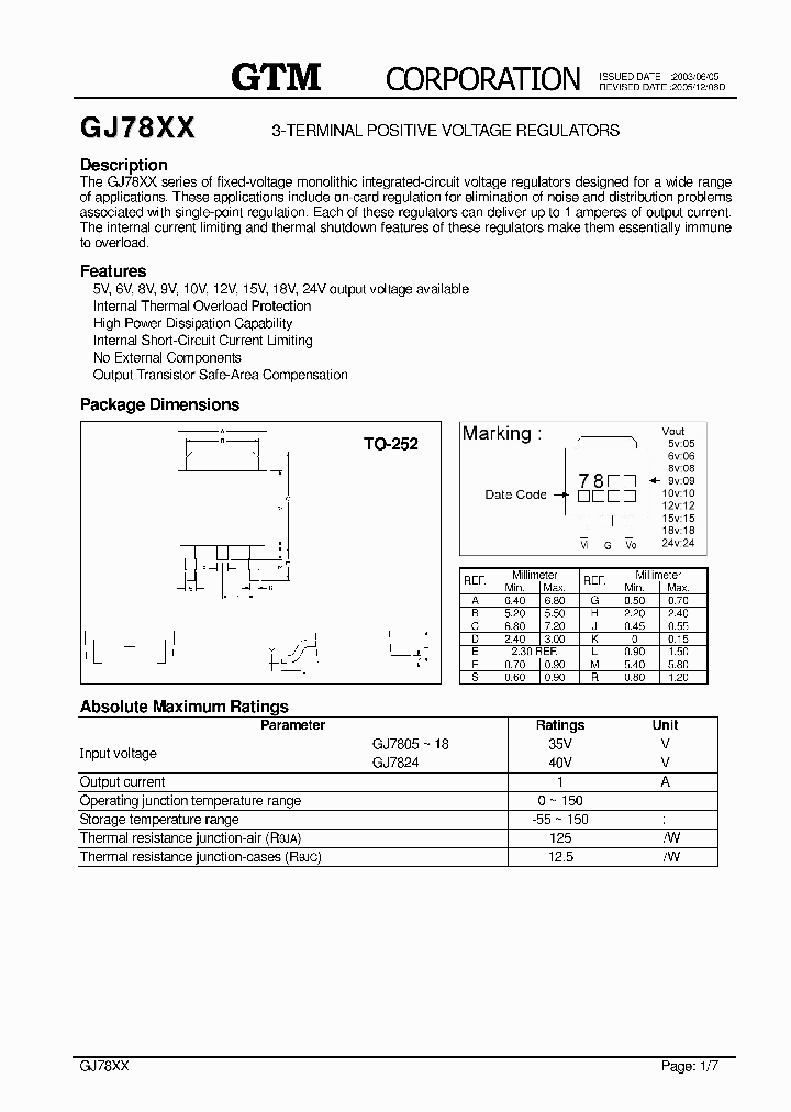 GJ7805_2000948.PDF Datasheet