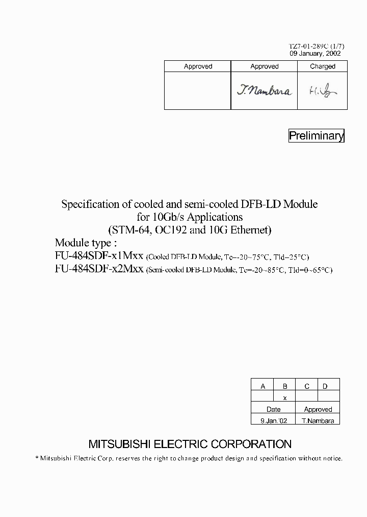 FU-484SDF_2002974.PDF Datasheet