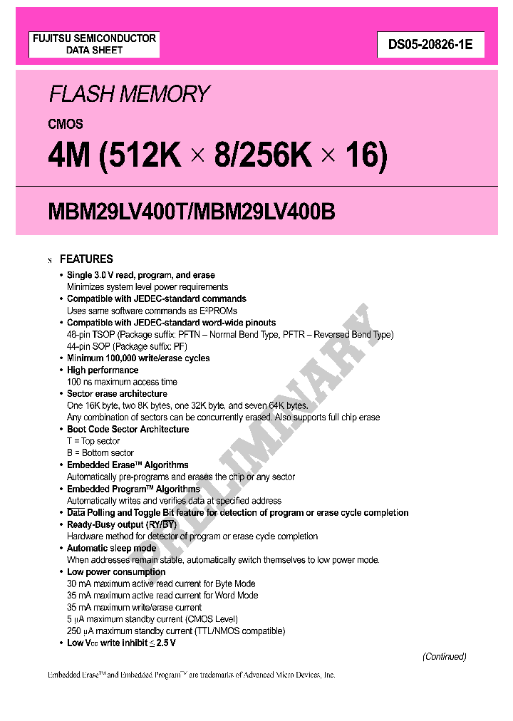 MBM29LV400T_2003388.PDF Datasheet