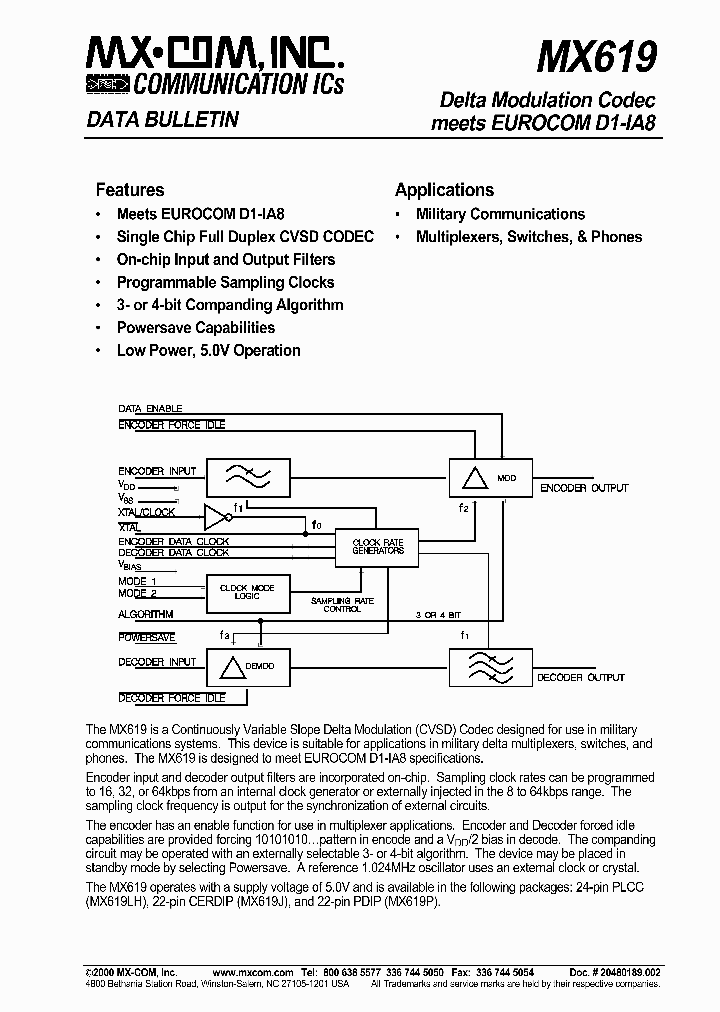 MX619_2004684.PDF Datasheet