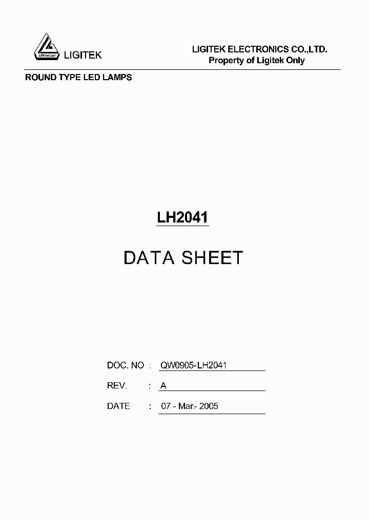 LH2041_2009173.PDF Datasheet