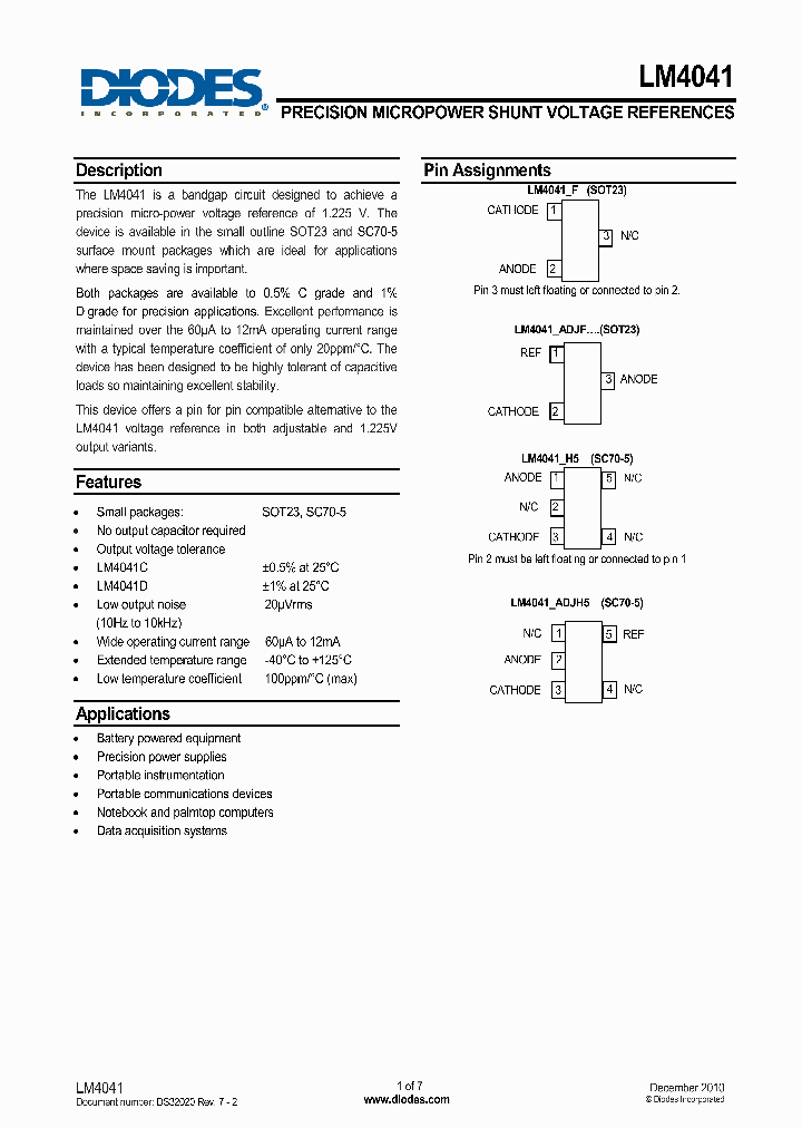 LM4041AIX3-12T_2009778.PDF Datasheet