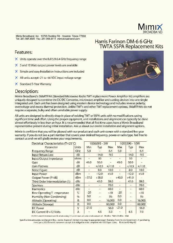 DM-6_2016796.PDF Datasheet
