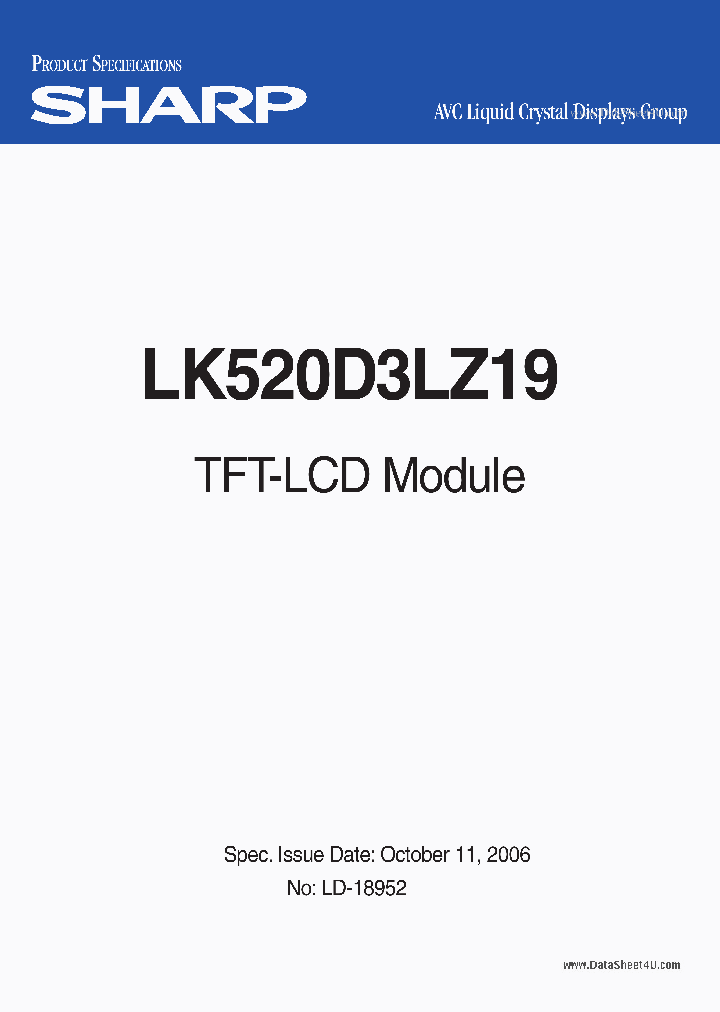LK520D3LZ19_2014975.PDF Datasheet