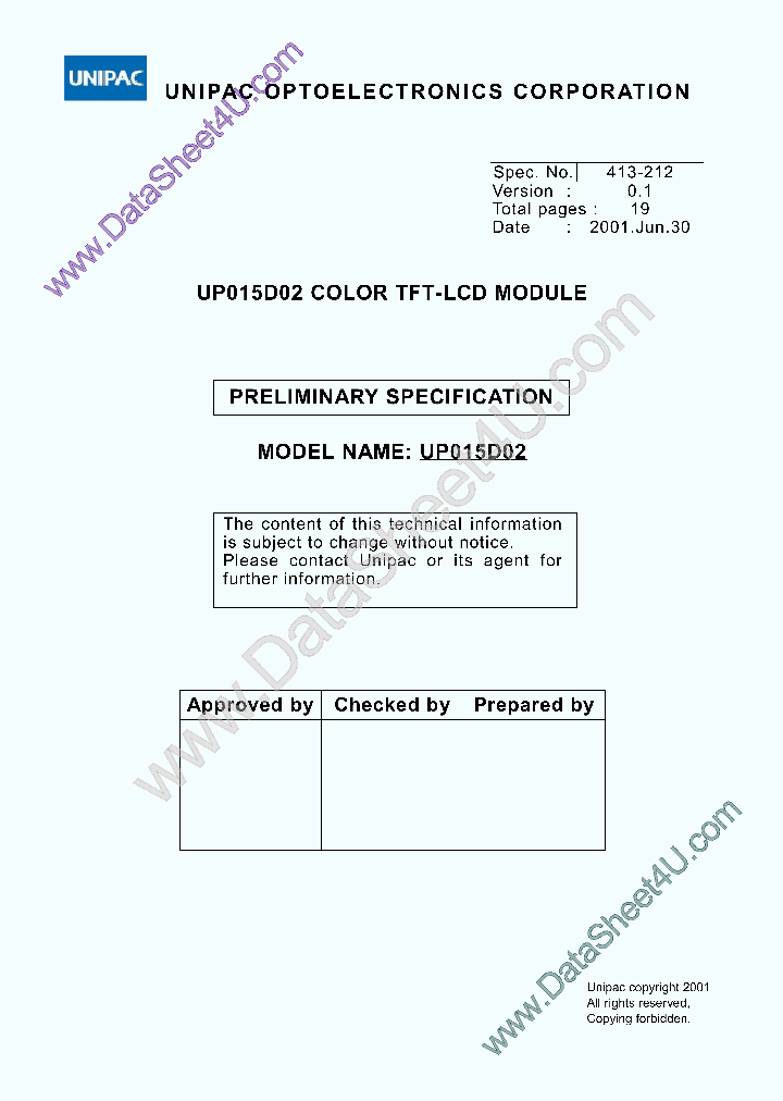 UP015D02_2018641.PDF Datasheet