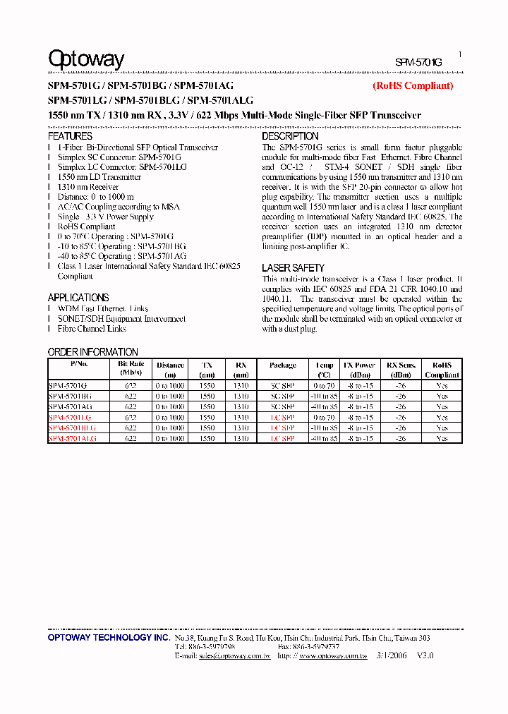 SPM-5701G_2026856.PDF Datasheet