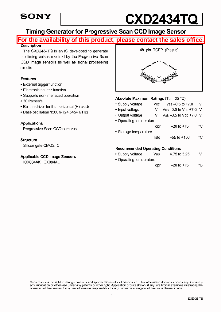 CXD2434TQ_2028129.PDF Datasheet