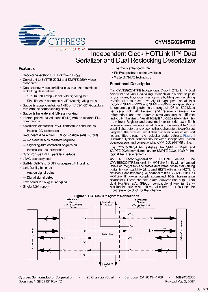CYV15G0204TRB-BGXC_2030206.PDF Datasheet