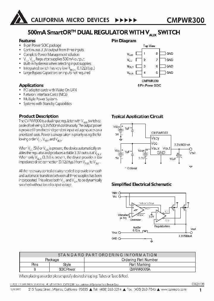 CMPWR300SA_2053423.PDF Datasheet