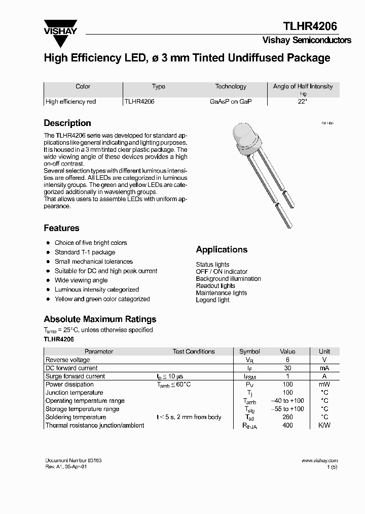 TLHR4206_2064817.PDF Datasheet