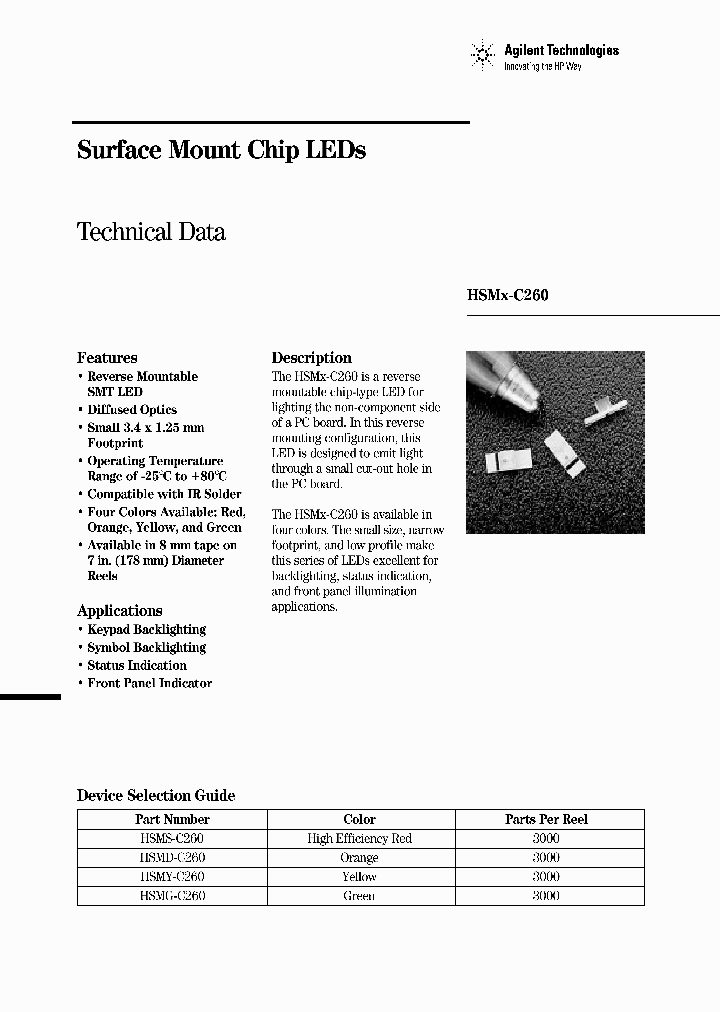 HSMX-C260_2070294.PDF Datasheet