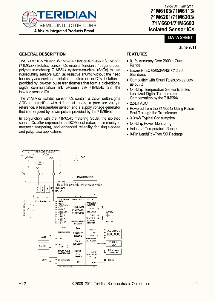 71M6103-IF_2089115.PDF Datasheet