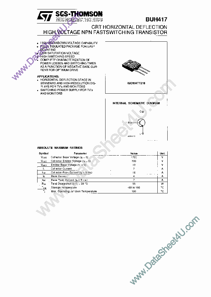 BUH417_2089702.PDF Datasheet