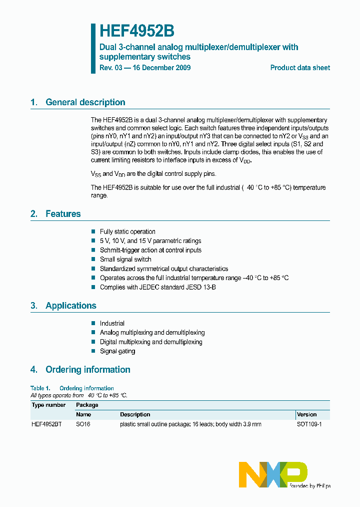 HEF4952B_2091478.PDF Datasheet