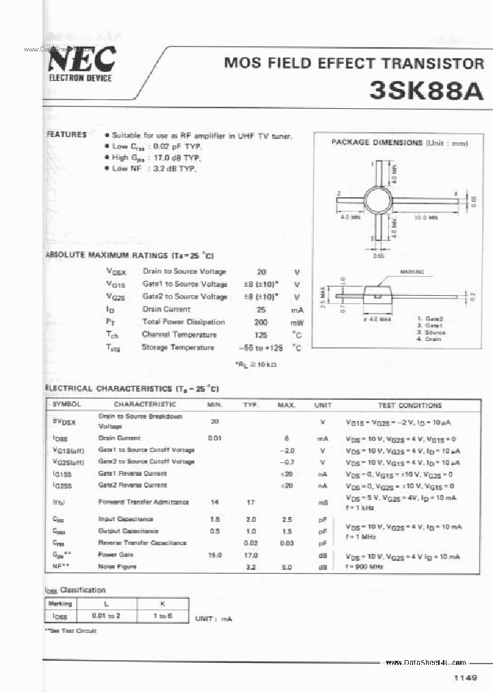 3SK88A_2093103.PDF Datasheet