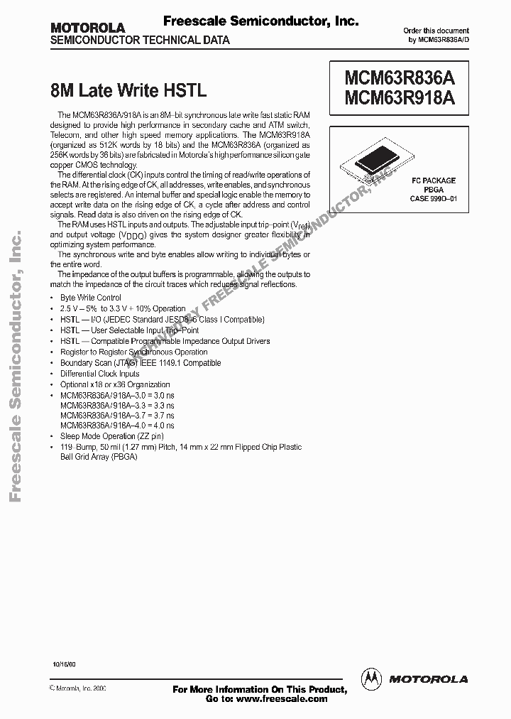 MCM63R836A_2093760.PDF Datasheet