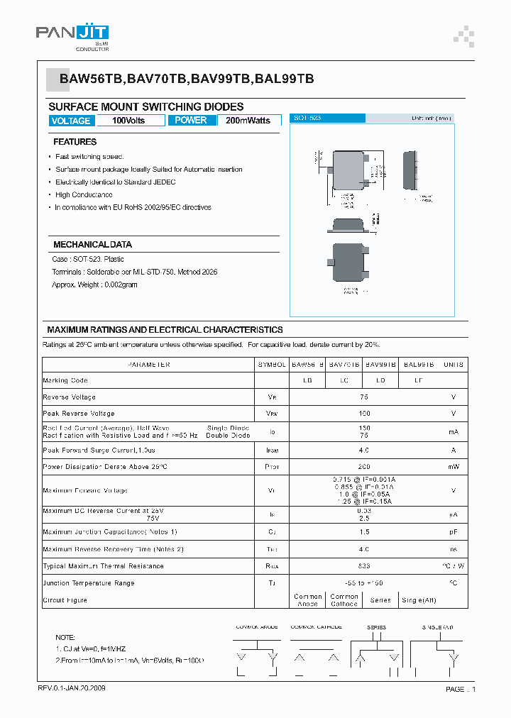 BAV70TB_2097922.PDF Datasheet