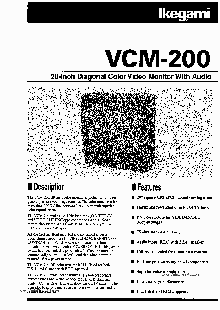 VCM-200_2099353.PDF Datasheet