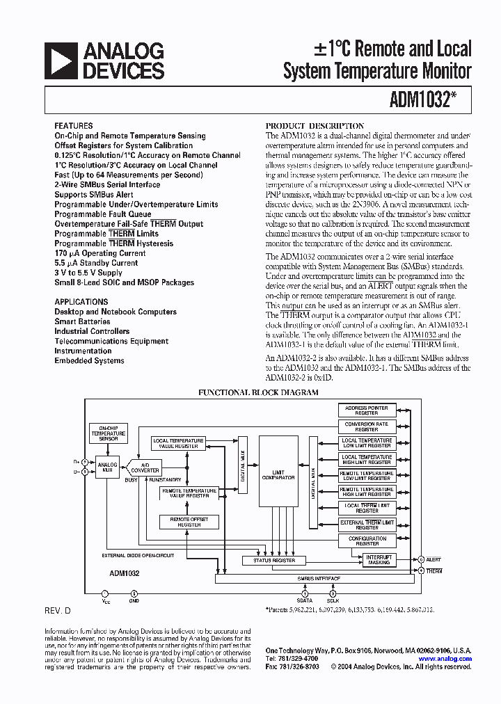 ADM1032AR-1REEL_2113956.PDF Datasheet