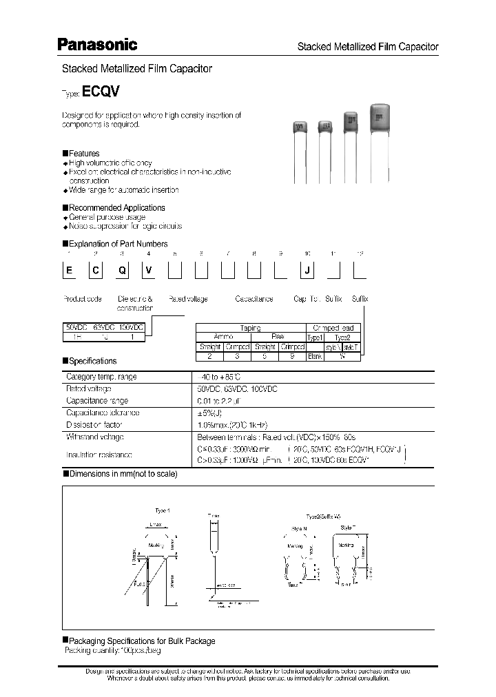 ECQV50VDC_2117546.PDF Datasheet