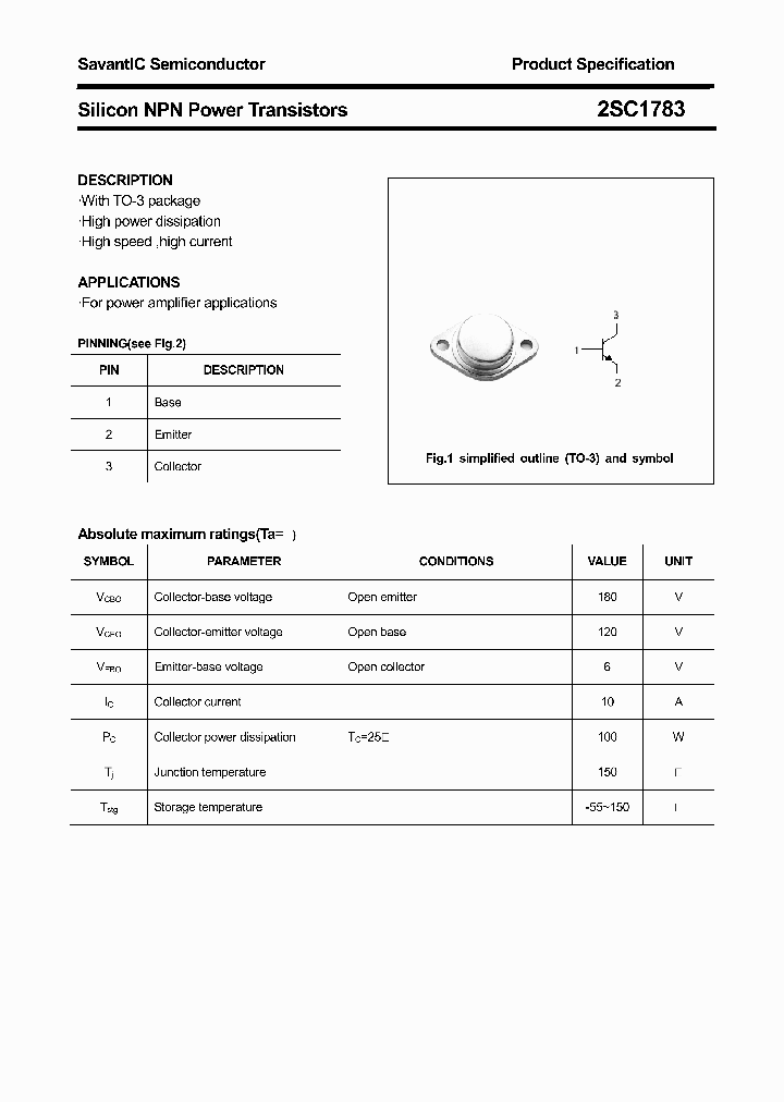 2SC1783_2121585.PDF Datasheet