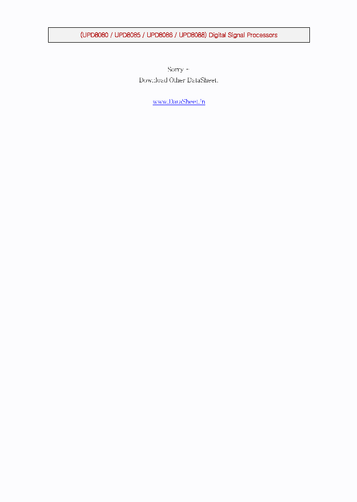 UPD8085_2124501.PDF Datasheet