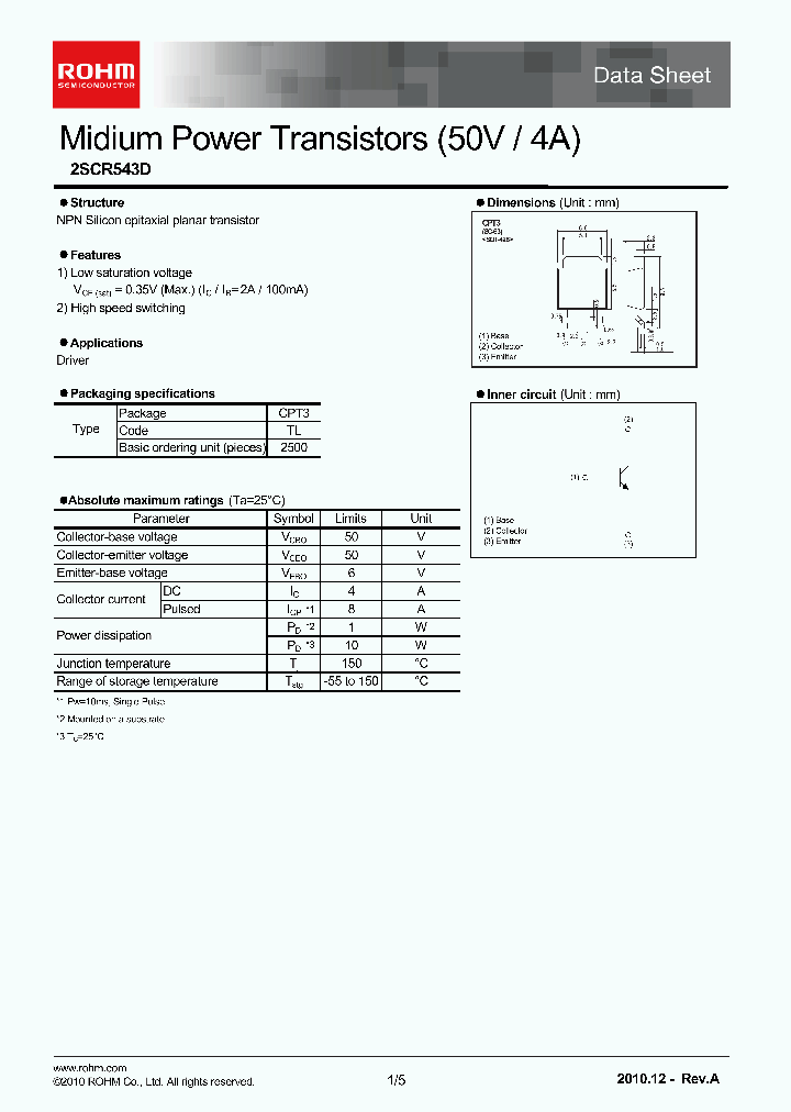 2SCR543D_2141054.PDF Datasheet