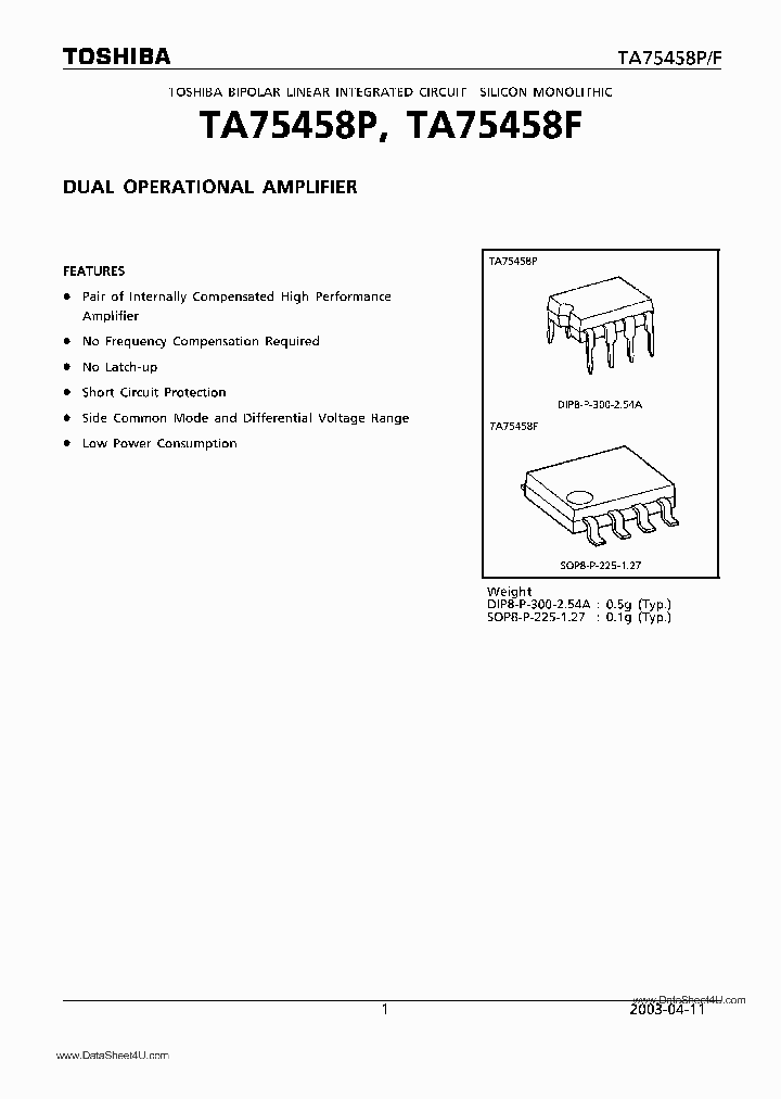 TA75458F_2150785.PDF Datasheet