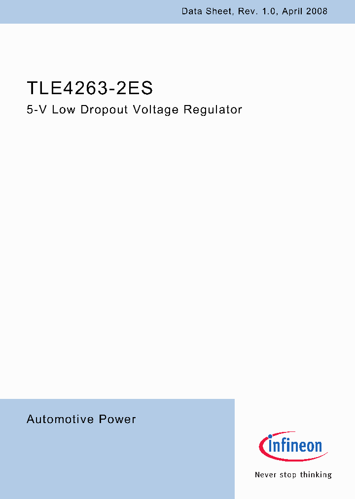 TLE4263-2ES_2156133.PDF Datasheet