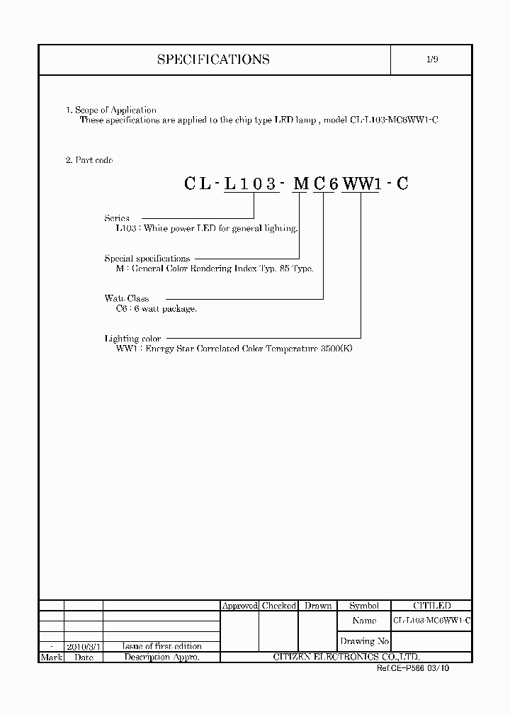 CL-L103-MC6WW1-C_2160463.PDF Datasheet