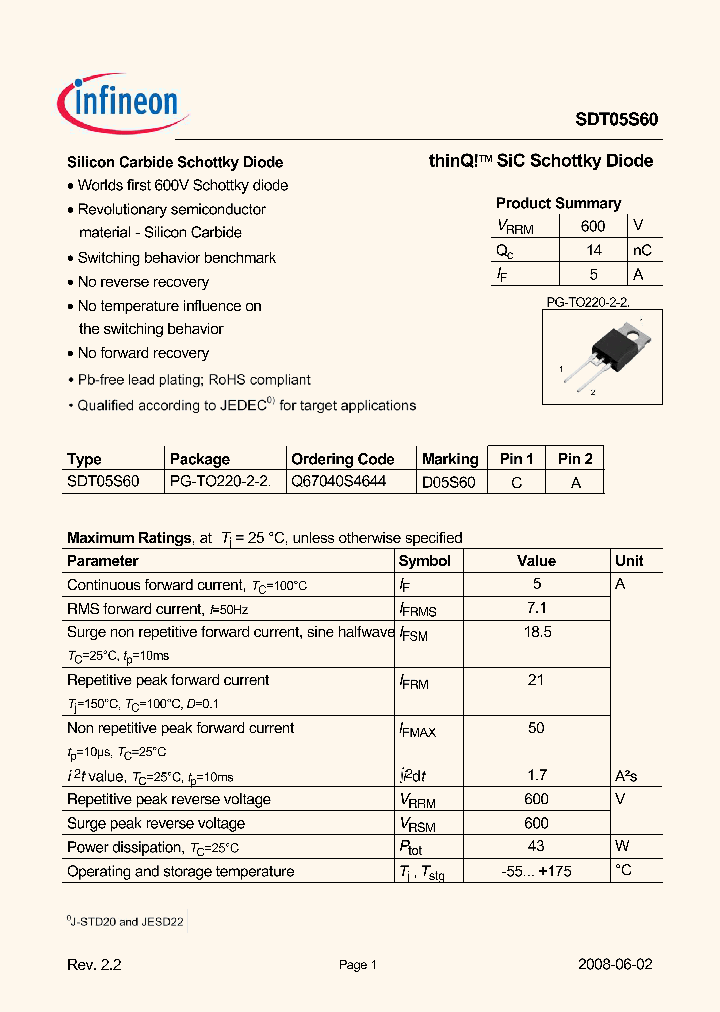 SDT05S6008_2163105.PDF Datasheet