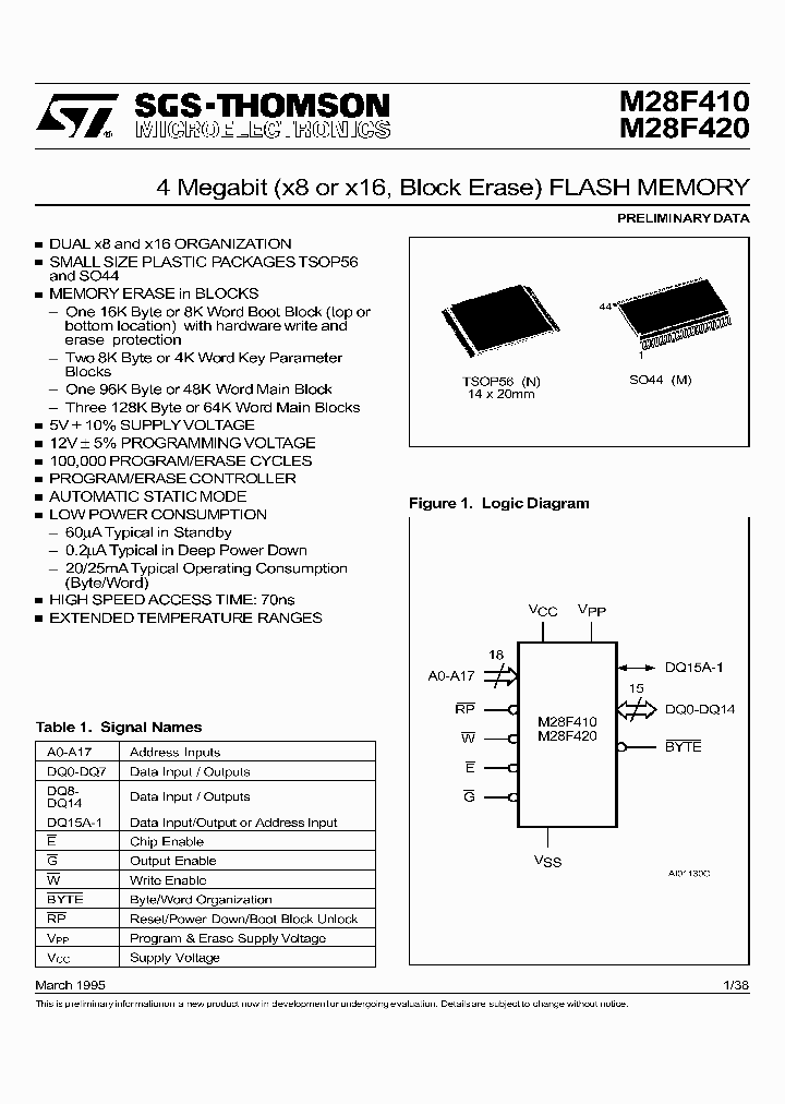 M28F420_2165895.PDF Datasheet