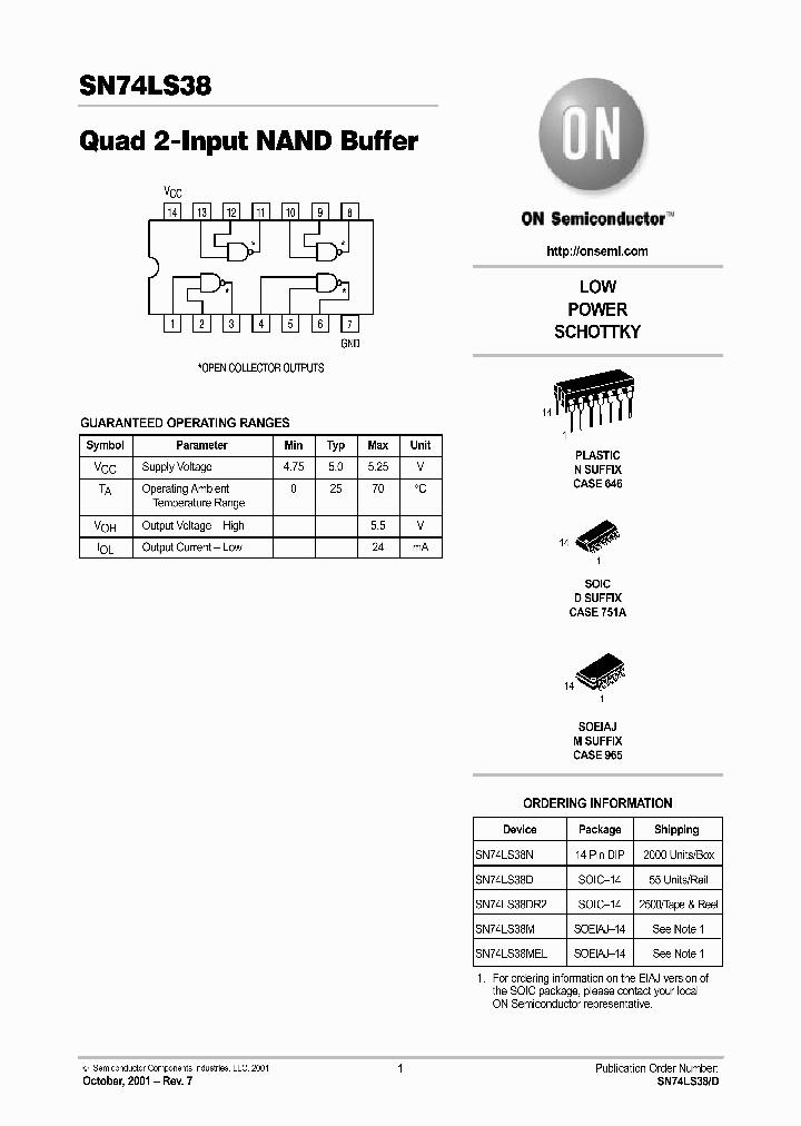 SN74LS38-D_2176210.PDF Datasheet