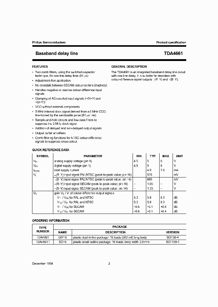 TDA4661_2179529.PDF Datasheet