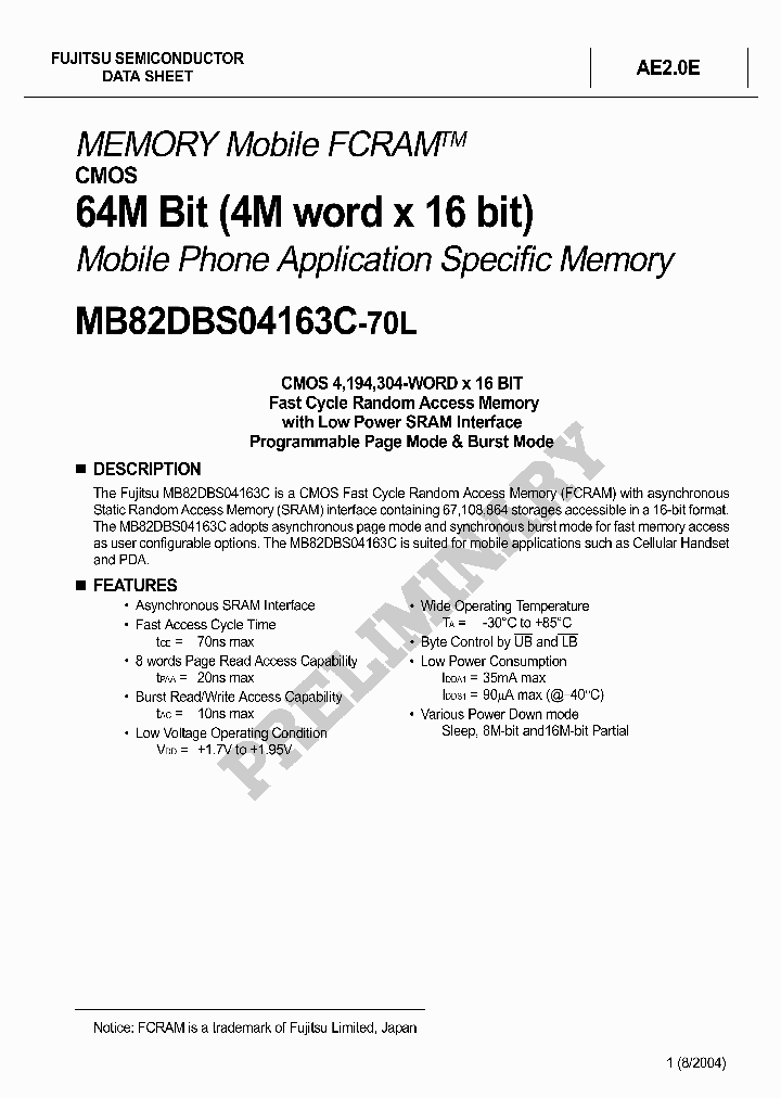 MB82DBS04183C-70L_2197805.PDF Datasheet
