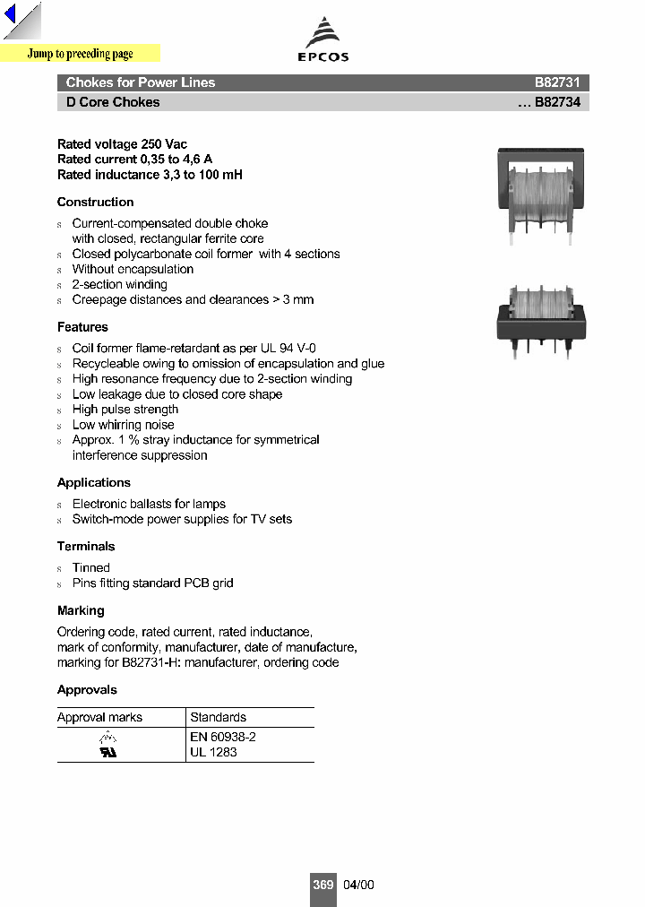 B82734_2216486.PDF Datasheet