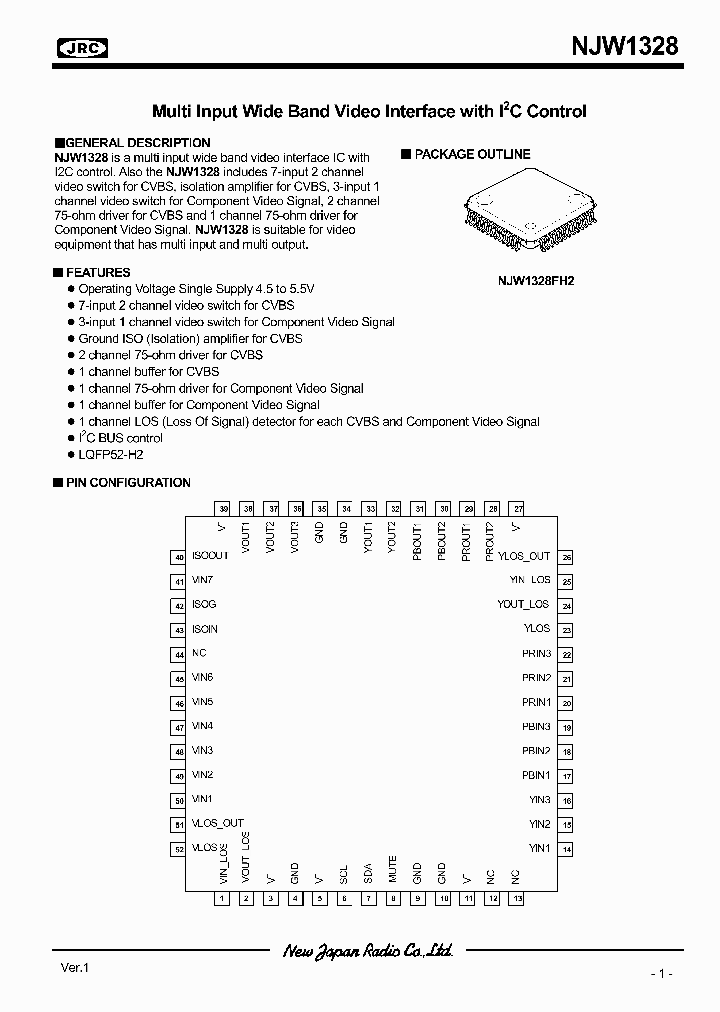 NJW1328_2215444.PDF Datasheet