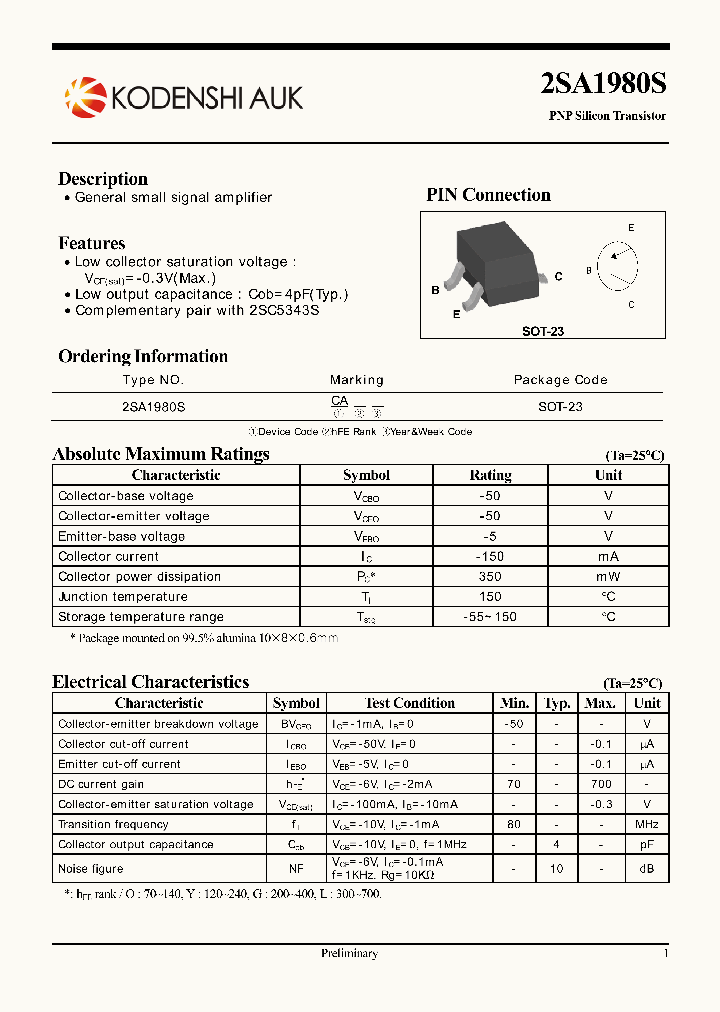 2SA1980S_2220413.PDF Datasheet