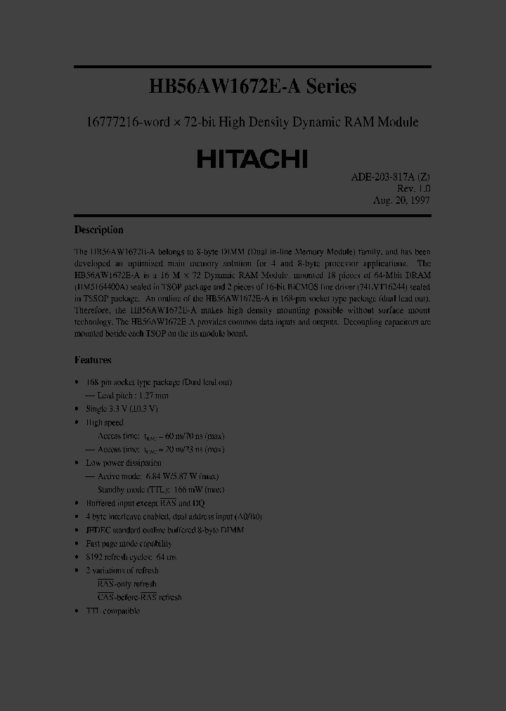 HB56AW1672E-6A_2224309.PDF Datasheet