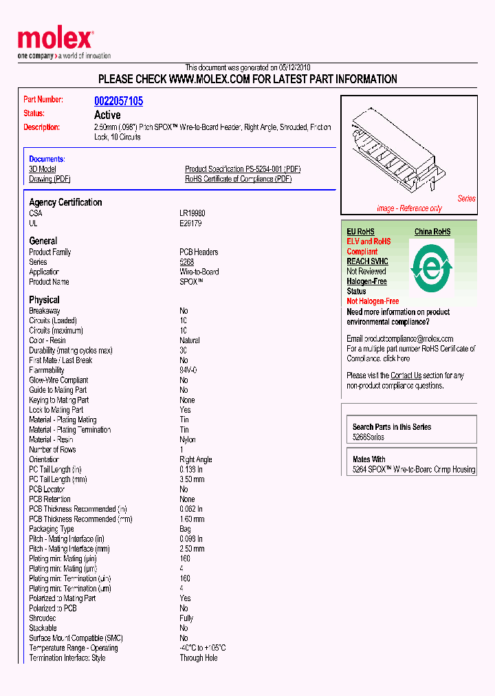 22-05-7105_2227748.PDF Datasheet