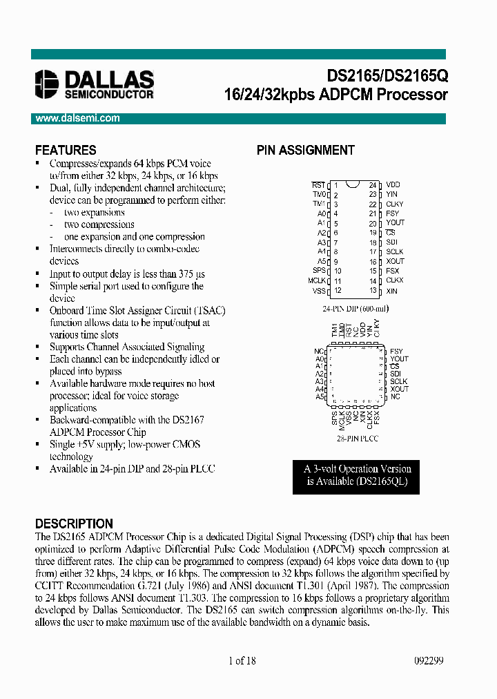 DS2165QL_2241341.PDF Datasheet