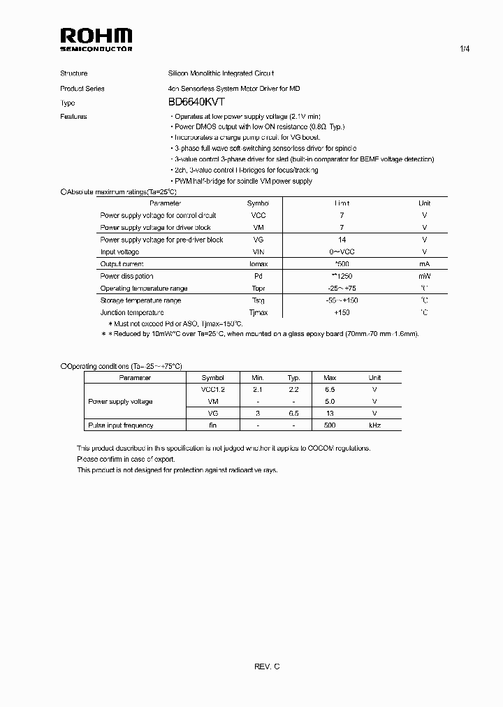 BD6640KVT_2257691.PDF Datasheet