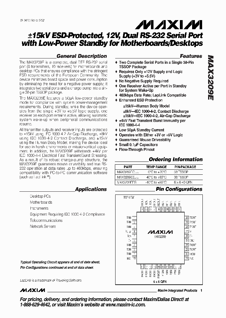 MAX3209E_2297712.PDF Datasheet