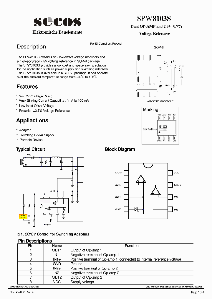 SPW8103S_2299501.PDF Datasheet