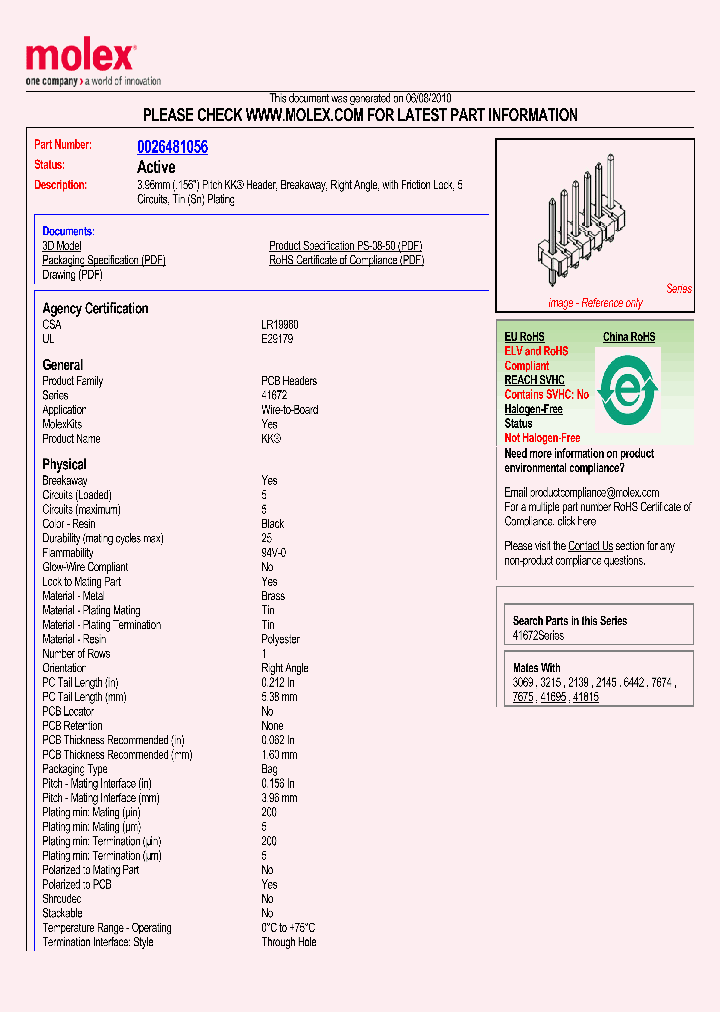 0026481056_2301357.PDF Datasheet