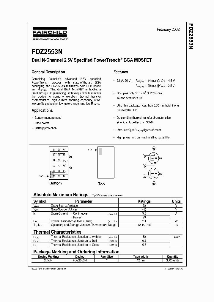 FDZ2553N_2322857.PDF Datasheet