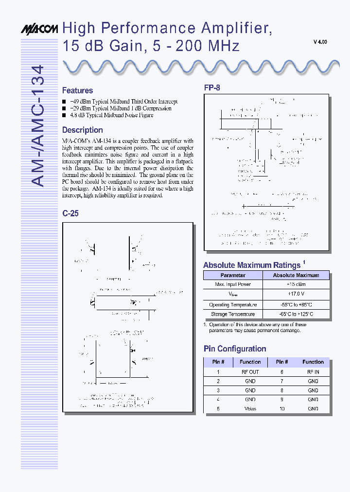 AMC-134SMA_2323702.PDF Datasheet